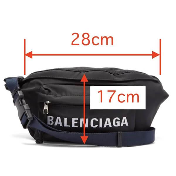 バレンシアガコピーBALENCIAGA バレンシアガコピー ナイロン ロゴ ウィール ベルトバッグ 569978 HPG1X 1090